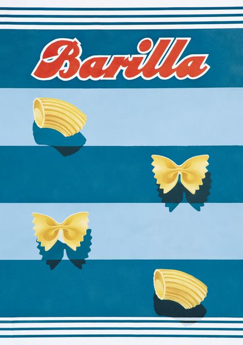 Say Hi! To Design: Vintage Package Design of Barilla's Pasta Vintage Italian Posters, Barilla Pasta, Apple Collection, Italian Posters, Vintage Packaging, Vintage Apple, Vintage Graphic Design, Vintage Graphics, Vintage Italian