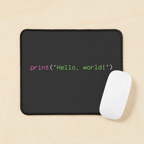 Hello World Programming Tattoo, Hello World Code, Programming Design, Code Programming, Tattoos Inspo, Hello World, Mouse Pad Design, Design Program, Cafe Food