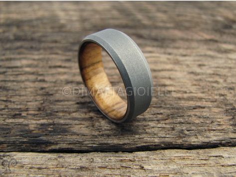 Titanium Mens Wedding Band, Guy Wedding Rings, Men’s Wedding Rings, Male Wedding Bands, Male Wedding Rings, Pretty Wedding Rings, Wooden Wedding Bands, Unusual Wedding Rings, Wood Wedding Ring