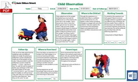 The Written Ob template is used as an anecdotal record for writing up an individual child observation. This Written Observation template is used to ob... Teacher Observation Form, Observation Examples, Learning Stories Examples, Early Childhood Education Curriculum, Anecdotal Records, Teaching Strategies Gold, Aussie Childcare Network, Teacher Observation, Phd Dissertation