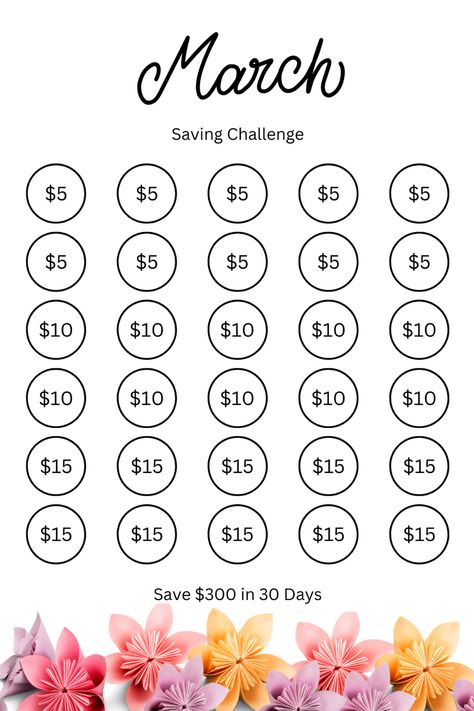 Monthly Savings Challenge Printables are a fantastic tool for helping people save money throughout the year. Each printable focuses on a specific month and provides a clear plan for saving $300. This can be a great way for individuals to set financial goals, track their progress, and stay accountable to their savings plan. The printables are designed to be easy to use and visually appealing, with space to record savings milestones, track expenses, and set achievable targets. Monthly Money Saving Challenge, Defi Budget, Monthly Savings Plan, Saving Chart, Christmas Savings Plan, Savings Challenge Monthly, Monthly Savings Challenge, Money Challenges, Saving Methods