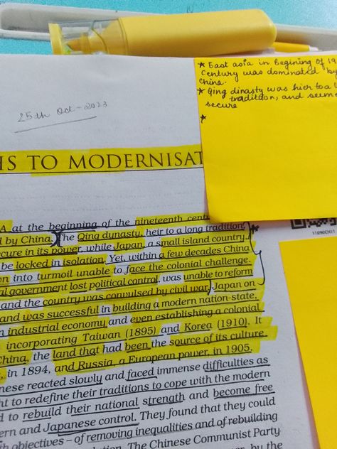 Yello notes aesthetic History Class Aesthetic, Studying Aesthetic, Aesthetic Notes, History Notes, Class 11, School Vibes, Academic Validation, Nation State, History Class