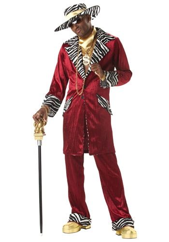 Sweet Daddy Pimp Costume for Men#Daddy, #Sweet, #Pimp 1960s Costumes, Red Velvet Suit, Red Platform Heels, Idle Game, Knee Length Jacket, 70s Costume, California Costumes, Crushed Velvet Fabric, Red Platform