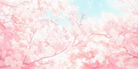 Anime Cherry Blossom, Cherry Blossom Wallpaper, Wallpaper Estetika, Laptop Wallpapers, Sakura Tree, Anime Gifs, Wallpaper Animes, Blossom Trees, Aesthetic Gif