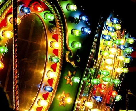 Lights Circus Lights, Carnival Lights, Night Circus, Carnival Rides, Fun Fair, Circus Theme, Big Top, Vintage Circus, Over The Rainbow