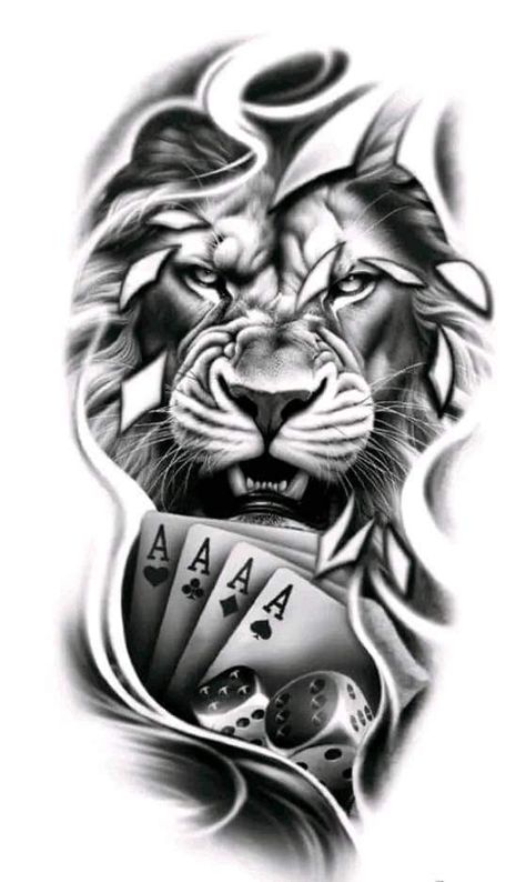 Lion Tattoo With Compass Design, Lion Back Tattoo Design, Lions Tattoo Men, Lion Tattoo Designs For Men, Loin Tattoos Design, Lion Tattoo Drawing, Lion Tattoo Men, Leones Tattoo, Leon Tattoo