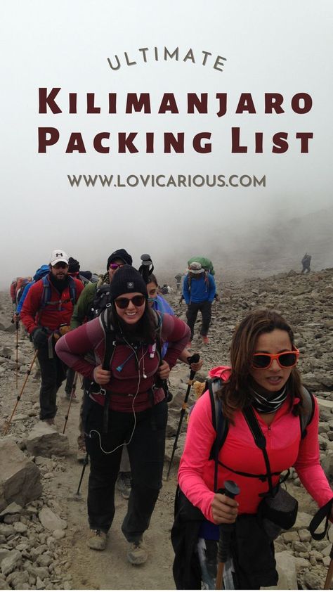 Climbing Kilimanjaro Packing List All About Africa, Tanzania Travel, Africa Travel Guide, Ultimate Packing List, Mount Kilimanjaro, Africa Safari, Packing List For Travel, Hiking Equipment, Best Hikes