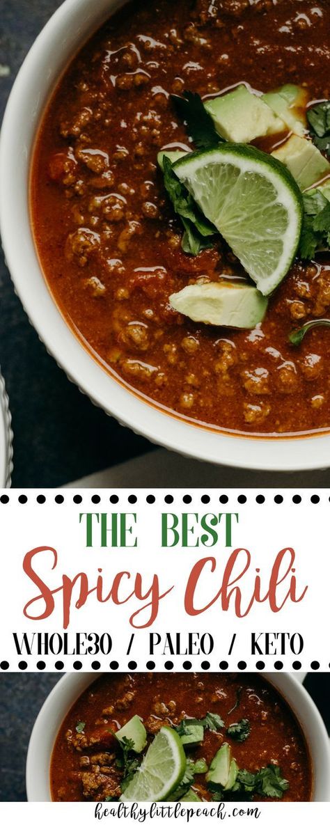 Bison Chili Recipe, Bison Chili, Homemade Chili Seasoning, Spicy Chili Recipe, Keto Chili, Leftover Chili, Stuffed Potatoes, Paleo Crockpot, Crockpot Chili