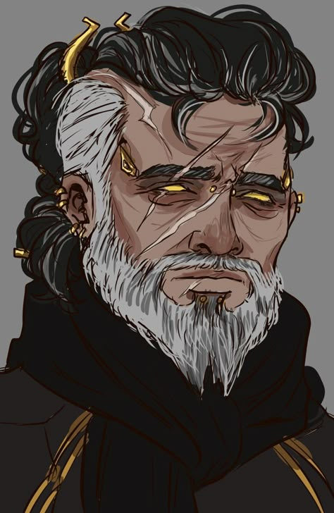 Tough Guy Character Design, Villain Character Design Male, Demigod Character Design, Old Man Character Design, Man Character Design, Lion Man, Warframe Art, Dungeons And Dragons Characters, Dnd Art