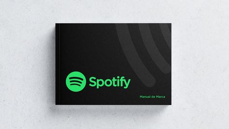 Spotify - Brandbook on Behance Adobe Indesign, Adobe Photoshop, Adobe Illustrator, Creative Design, Illustrator, Photoshop, Branding, Graphic Design, Illustrations