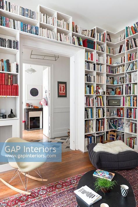 Bookshelves above doorway Bookshelves Doorway, Bookshelves Over Doorway, Bookshelves Around Doorway, Bookcase Doorway, Bookcase Ideas, D Photo, Book Cases, Library Wall, Bookcase Wall