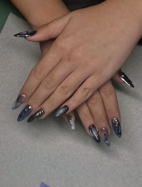 Enhypen Nails, Enhypen Fate Tour, Witchy Nails, Cute Nail Art Designs, Cute Nail Art, Christmas Nail Designs, Pretty Acrylic Nails, Cute Acrylic Nails, Swag Nails