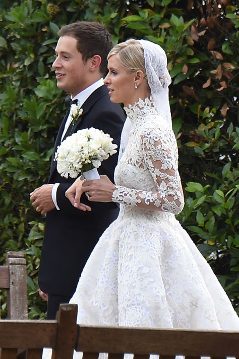 Nicky Hilton's Valentino wedding dress Nicky Hilton Wedding, Nicki Hilton, Nikki Hilton, Valentino Wedding Dress, Celebrities Wedding, Hilton Wedding, Valentino Gowns, Nicky Hilton, Valentino Couture