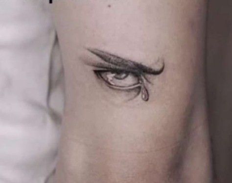 Angry Eyes Tattoo, Angry Eye Tattoo, Sorry Tattoo, Tattoo Samples, Angry Eyes, Crying Eyes, Im So Sorry, Ariana Grande Outfits, Eye Tattoo