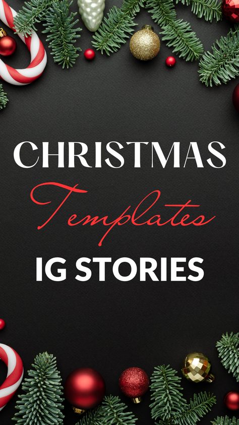 25 Best Christmas Templates for IG Stories Instagram Story Ideas For Christmas, Christmas Instagram Story Template, Christmas Templates Instagram, Christmas Story Ideas Instagram, Christmas Ig Story Ideas, Instagram Story Ideas Christmas, Instagram Christmas Story, Christmas Instagram Story Ideas, Christmas Ig Story