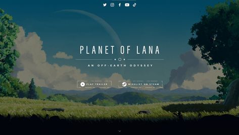 Planet of Lana is a cinematic puzzle adventure game from the Swedish indie studio, Wishfully. It was announced during Summer Game Fest kick-off event on Thursday, June 10th. Orpetron Web Design Awards, Discover the world's top websites and find the best web design inspiration. Video Game Website Design, Games Website Design, Indie Game Design, Game Screen Design, Planet Of Lana, Game Studio Website, Game Design Inspiration, Game Website Design, Video Game Website