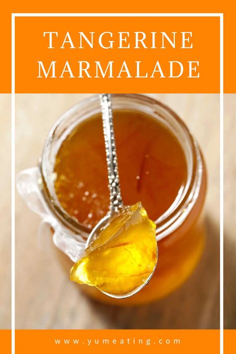 Tangerine Jam Recipe, Mandarin Marmalade Recipe, Tangerine Marmalade Recipes, Tangerine Jelly, Marmalade Recipe Easy, Tangerine Recipes, Jam Ideas, Fermenting Foods, Seville Orange Marmalade