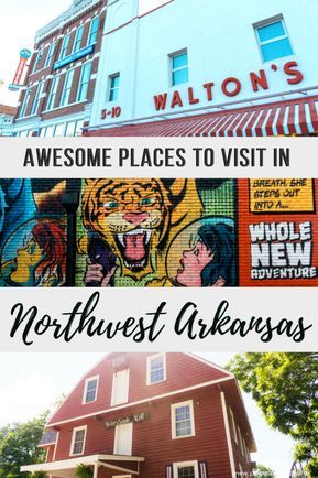 Impressive Things to do in Northwest Arkansas - Pages of Travel Arkansas Road Trip, Arkansas Vacations, Arkansas Travel, Bentonville Arkansas, Fayetteville Arkansas, Northwest Arkansas, Eureka Springs, University Of Arkansas, Usa Travel Destinations