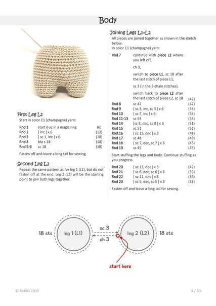 Body Crochet Pattern, Crochet Skull Patterns, Crochet Doll Tutorial, Crochet Keychain Pattern, Pola Amigurumi, Crochet Design Pattern, Kawaii Crochet, Haken Baby, Crochet Teddy