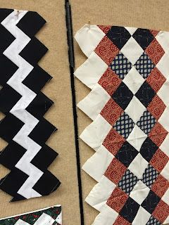 Seminole Quilt Borders, Quilt Borders Ideas, Southwestern Quilts, Hst Quilts, Seminole Patchwork, Row Quilts, Quilt Board, Native American Quilt, Panel Quilt Patterns