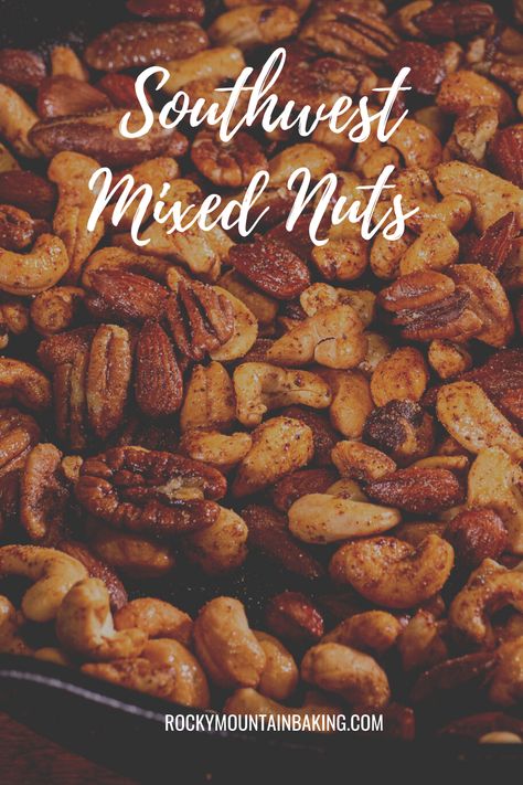 Seasoned Nuts, Southwest Seasoning, Keto Snack Recipes, Nut Snacks, Snack Mix Recipes, Nut Recipes, Keto Snack, Afternoon Snack, Mixed Nuts