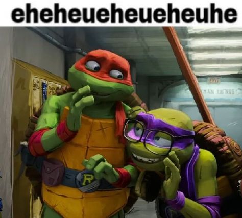 Mutant Mayhem Donnie, Mutant Mayhem Pfp, Donnie And Raph, Tmnt 2023, Rottmnt Movie, Teenage Turtles, Mutant Mayhem, Tmnt Characters, Ninja Turtles Funny