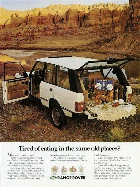 Great Range Rover ads. Range Rover Off Road, Landrover Range Rover, Range Rovers, Range Rover Classic, Land Rover Models, Jaguar Land Rover, Land Rovers, Car Advertising, Classy Cars