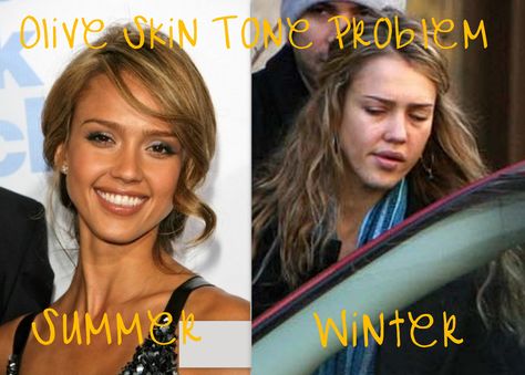 Olive skin tone problems. Summer Vs. Winter Fair Olive Skin Tone, Pale Olive Skin Tone, Olive Skin Hair, Light Olive Skin Tone, Summer Vs Winter, Olive Skin Tone Makeup, Fair Olive Skin, Pale Olive Skin, Olive Skin Makeup