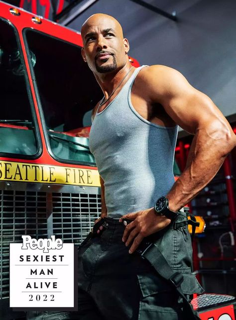 'Station 19' 's Boris Kodjoe Shares the Most Romantic Dates He's Planned for Wife Nicole Ari Parker Nicole Parker, Joe Cruz, Boris Kodjoe, Men Bodies, Female Firefighter, Strong Female Characters, Station 19, Black Actors, Gorgeous Couple