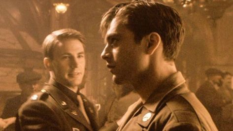 40s Aesthetic, Steve And Bucky, Captain America Poster, Bucky Barnes Aesthetic, James Buchanan "bucky" Barnes, James Barnes, Bucky And Steve, Winter Soldier Bucky, Captain My Captain