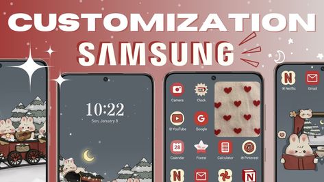 aesthetic samsung tutorial: how to change app icons, photo widget, system color palette, cute animated wallpapers on my YouTube @sincerelysomeone How To Change App Icons Samsung, Cute Animated Wallpapers, Samsung Widgets Aesthetic, Samsung Icons, Samsung Customization, Custom App Icons, Photo Widget, N Netflix, Ios Phone