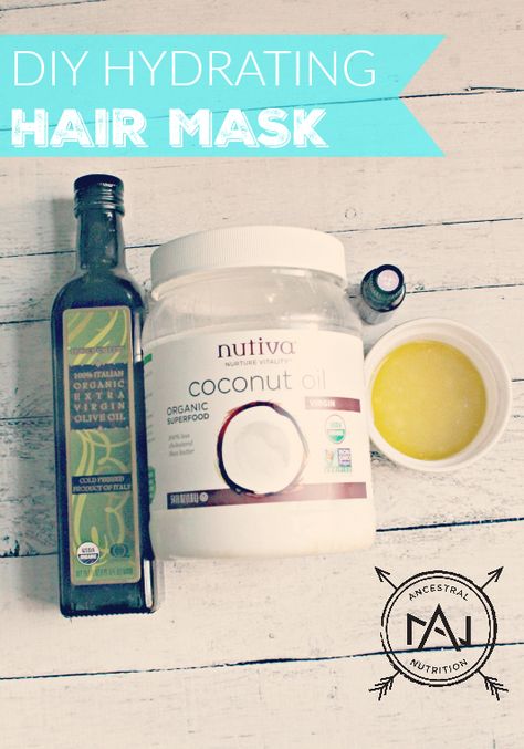 DIY Hydrating Hair Mask - this mask is great for long hair or if you want to grow your hair out. It reduces split ends, repairs damage, adds shine and makes your hair SO soft! #coconutoilforhealthyhair Oil For Curly Hair, Coconut Oil Hair Growth, Curly Hair Overnight, Growing Your Hair Out, Best Hair Mask, Diy Hair Masks, Coconut Oil Hair Mask, Hair Mask For Damaged Hair, Hair Mask For Growth