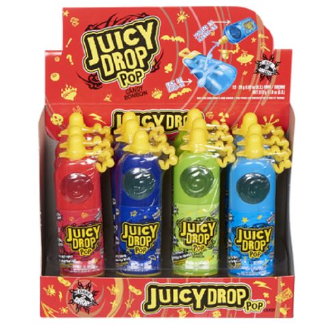 Juicy Drop Pop, Drop Pop Candy, Hard Candy Lollipops, Blow Pops, Online Candy Store, Nostalgic Candy, Lollipop Candy, Ice Cream Candy, Sour Candy