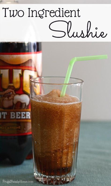 Don't know how to make slushies? This is a super easy way to make slushies with just two ingredients. Coke Slushie Recipe, Beer Slushie, How To Make Slushies, Alcoholic Slushies, Homemade Slushies, Blender Recipes Smoothies, Blender Drinks, Frozen Drink Recipes, Icee Recipe