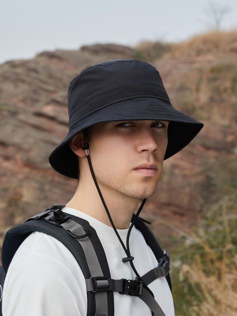 Bucket Hat Drawing Reference, Bucket Hat Outfit Mens Streetwear, Buket Hats Outfits, Bucket Hat Outfit Mens, Fitted Hats Aesthetic, Men Bucket Hat, Hat Outfit Men, Bucket Hat Looks, Bob Hat