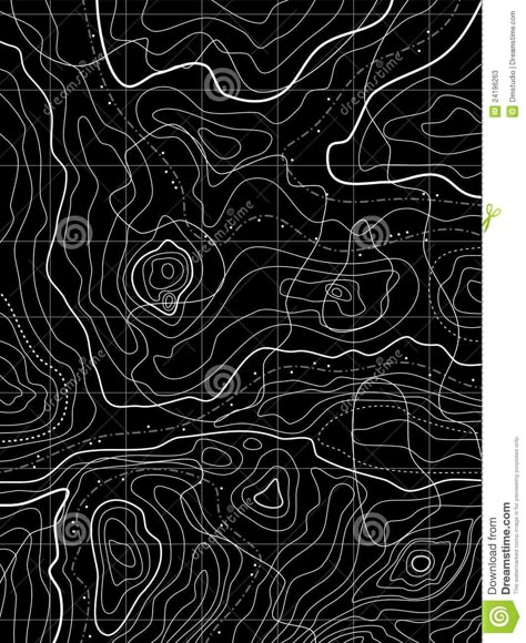 Vector Abstract Topographical Map - Download From Over 55 Million High Quality Stock Photos, Images, Vectors. Sign up for FREE today. Image: 24196263 Maps Design, Topography Map, Topographical Map, Map Pattern, Graphisches Design, Contour Map, Map Background, Abstract Black And White, Topo Map