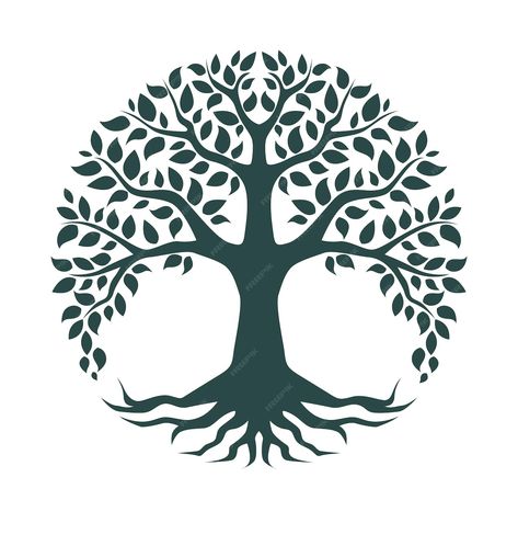 Un Logo Arbre De Vie Avec Le Titre 'arbre De Vie' | Vecteur Premium Tree Of Life Logo, Tree Of Life Painting, Tree Of Life Art, Art Black And White, Un Logo, Yard Sign, Logo Images, Yard Signs, Art Black