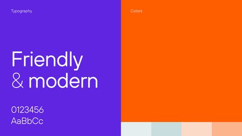 Celero on Behance Purple Branding Identity, Purple Orange Branding, Orange Color Palettes, Art Furniture Design, Tech Branding, Brand Color Palette, Information Architecture, Company Branding, Ui Design Inspiration