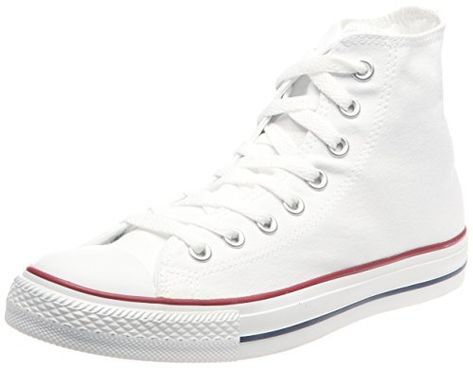 Converse Chuck Taylor All Star High Top Optical White M7650 Mens 10 ** You can get additional details at the image link. (This is an affiliate link) Best Sneakers For Walking, Hi Top Converse, Chuck Taylor Shoes, High Top Chucks, Converse Womens, Converse Chuck Taylor White, White Basketball, Waterproof Hiking Shoes, Hi Top