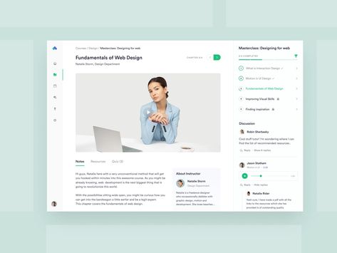 Elearning Design Inspiration, Learning Website Design, Elearning Design, Course Web, Web Design Tips, App Interface, Learning Courses, Web Layout Design, Design Course