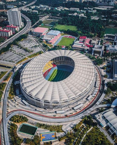 National Stadium, Drone Pilot, Football Stadiums, Archipelago, Keep On, City Photo, Indonesia, On Instagram, Instagram