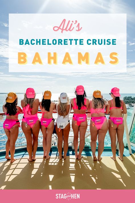 Trade the stress of planning a bachelorette party for the smooth sailing of a Bachelorette Cruise.  Dive into this blog post as we relive Ali's unforgettable bridal bash aboard a cruise to the breathtaking Bahamas.  Uncover her full itinerary and glean Ali's insider tips for crafting the perfect bachelorette getaway on the high seas.  



#BacheloretteParty Carnival Cruise Bachelorette Party, Bach Cruise Theme, Bachelorette On A Cruise, Cruise Themed Bachelorette Party, Bachelorette Party Ideas Cruise, Cruise Bachelorette Party Outfits, Bachelorette Party Themes Cruise, Cruise Bachelorette Theme, Bachelorette Cruise Themes