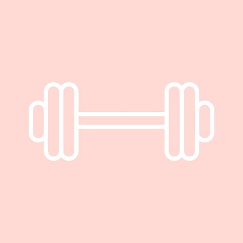 Pink Fitness Icon, Workout Tracker App, App Icon Pastel, Fitness App Icon, Workout Tracker, Pink Gym, Fitness Icon, Pink Phone, Pink Workout