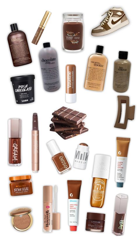 #chocolate #fashion #cute #skincare #outfit #beauty Chocolate Scented Products, Chocolate Body Care, Chocolate Perfume For Women, How To Smell Like Chocolate, Chocolate Skincare, Chocolate Perfume, Chocolate Fragrance, Cute Skincare, Dior Girl