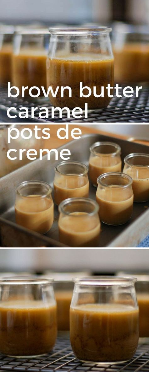 Brown Butter Caramel, Breakfast Dessert Recipes, Salty Caramel, Baked Custard, Butter Caramel, Creme Caramel, Fall Flavors, Mousse Recipes, Creamy Desserts