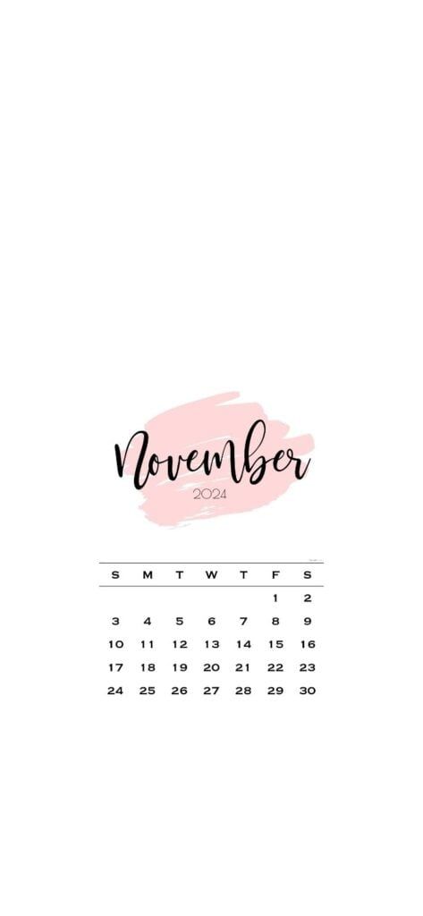 12. Pink Brush SaturdayGift November 2024 Calendar Wallpaper Iphone Wallpaper November, Coffee Ring Stain, November Backgrounds, Aesthetic November, Satin Background, December Wallpaper, November Wallpaper, Adorable Aesthetic, Pink Brush