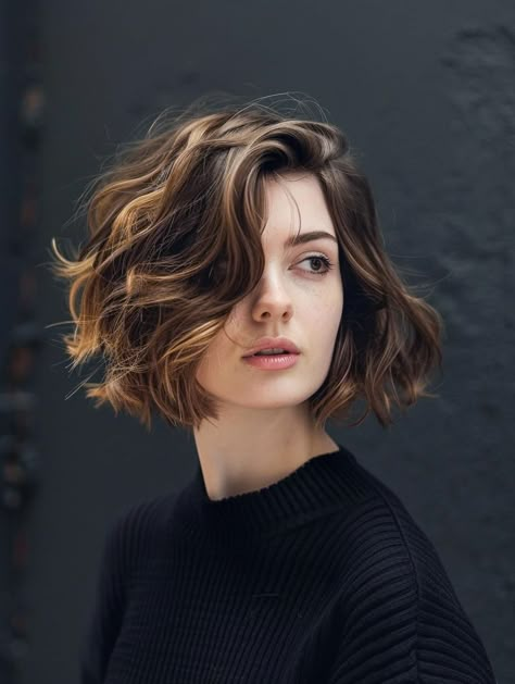 Explore Trendy Choppy Bob Haircuts for a Fresh Look Bob At Home, Above Shoulder Hair, Women With Short Hair, Choppy Bob Hairstyles For Fine Hair, Blonde Bob Haircut, Womens Haircuts Medium, Choppy Bob Haircuts, Bob Haircut Curly, Blonde Bob Hairstyles