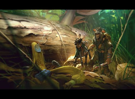 Tiny People, Concept Art World, Color Script, Tiny World, Fantasy Concept Art, Visual Development, Environment Concept Art, Fantasy Inspiration, Game Art