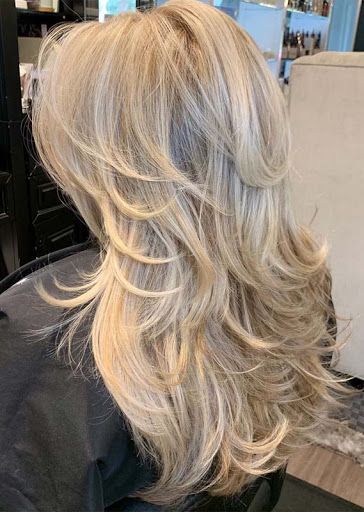 Blowout Hairstyles, Blowout Haircut, Hair Blowout, Hairstyles For Layered Hair, Blowout Hair, Blonde Hair Inspiration, Long Layered Hair, Haircuts For Long Hair, Hair Inspo Color