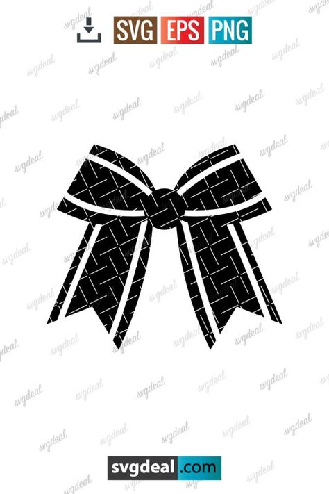 Cheer Bow Svg Cheer Bow Svg Free, Cheer Bows Diy, Custom Cheer Bows, Bow Clipart, Vinyl Shirts, Cheer Bows, Svg Free Files, Free Svg, Silhouette Designer Edition